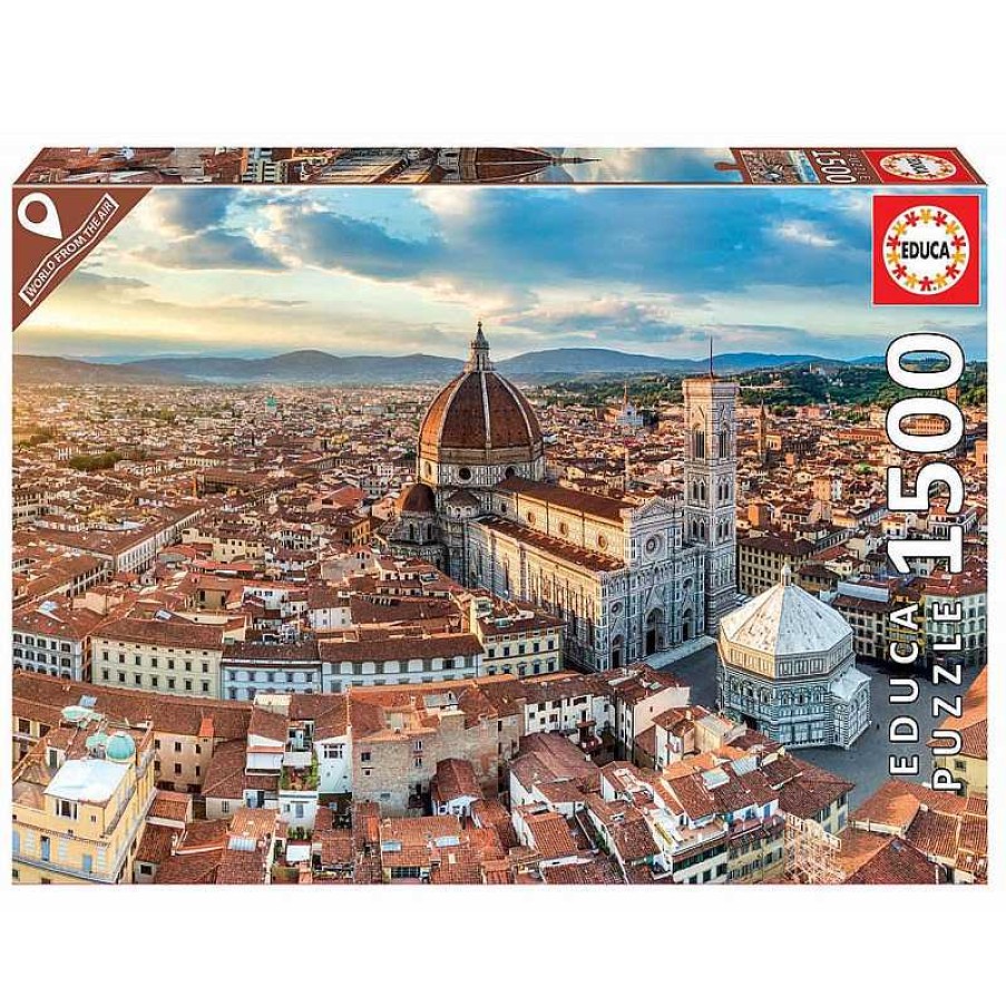 Puzzles Educa Puzzle Educa Florencia De 1500 Piezas