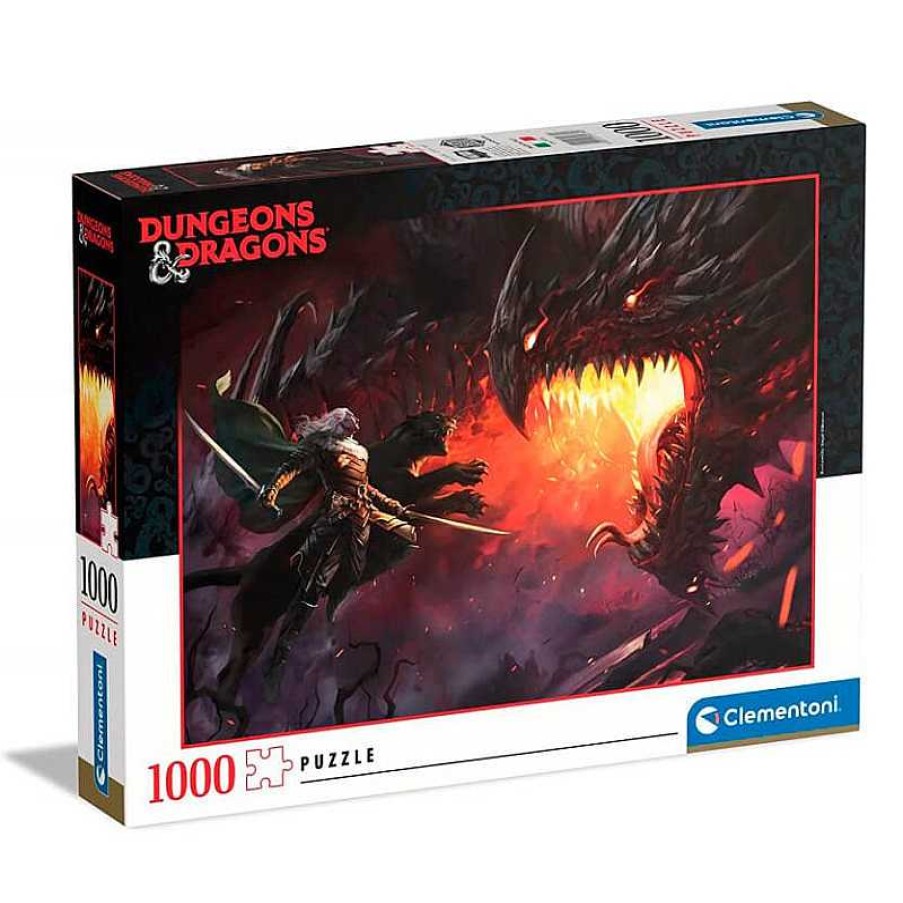 Clementoni Puzzle Clementoni Dungeons And Dragons 3 De 1000 Piezas