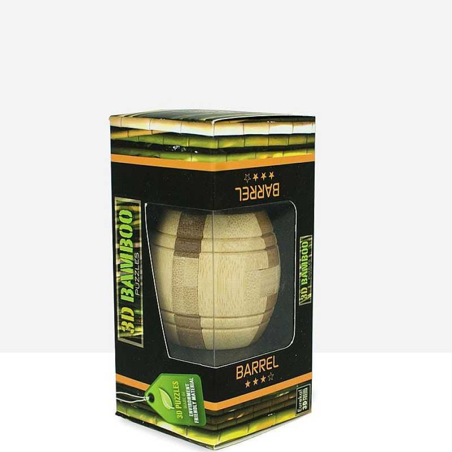 3D Bamboo Puzzles Puzzle Bamb Barril 3D