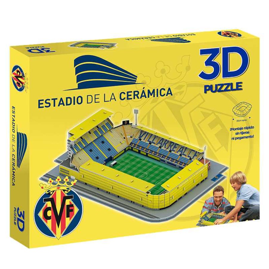 ElevenForce Puzzle Estadio 3D De La Cer Mica Villarreal Cf Con Luz