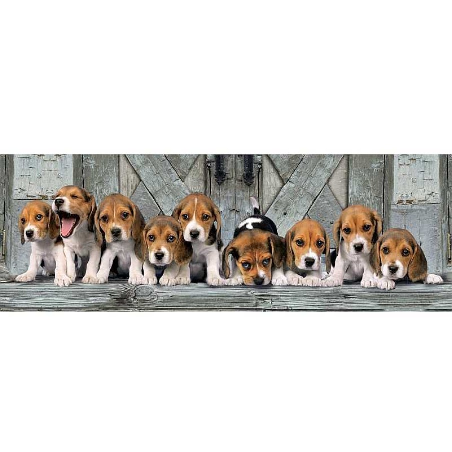 Clementoni Puzzle Clementoni Panoramico Beagles De 1000 Piezas