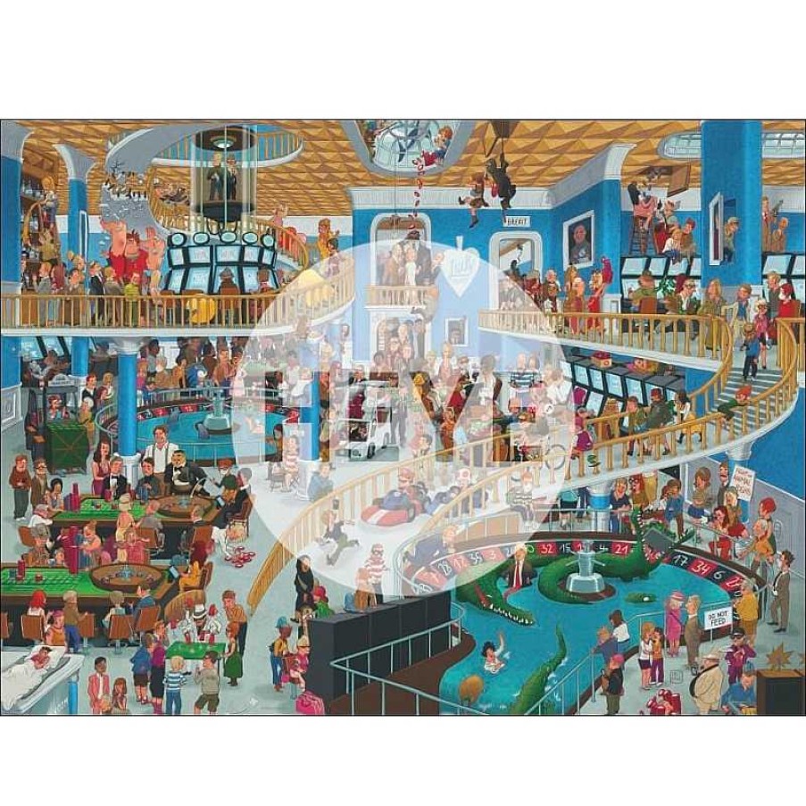 Heye Puzzle Heye Casino Ca Tico De 1000 Piezas