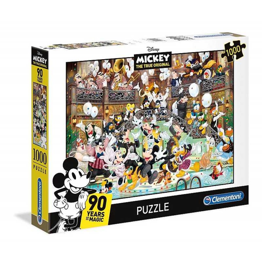 Clementoni Puzzle Clementoni 90 Aniversario De Mickey Mouse De 1000 Piezas