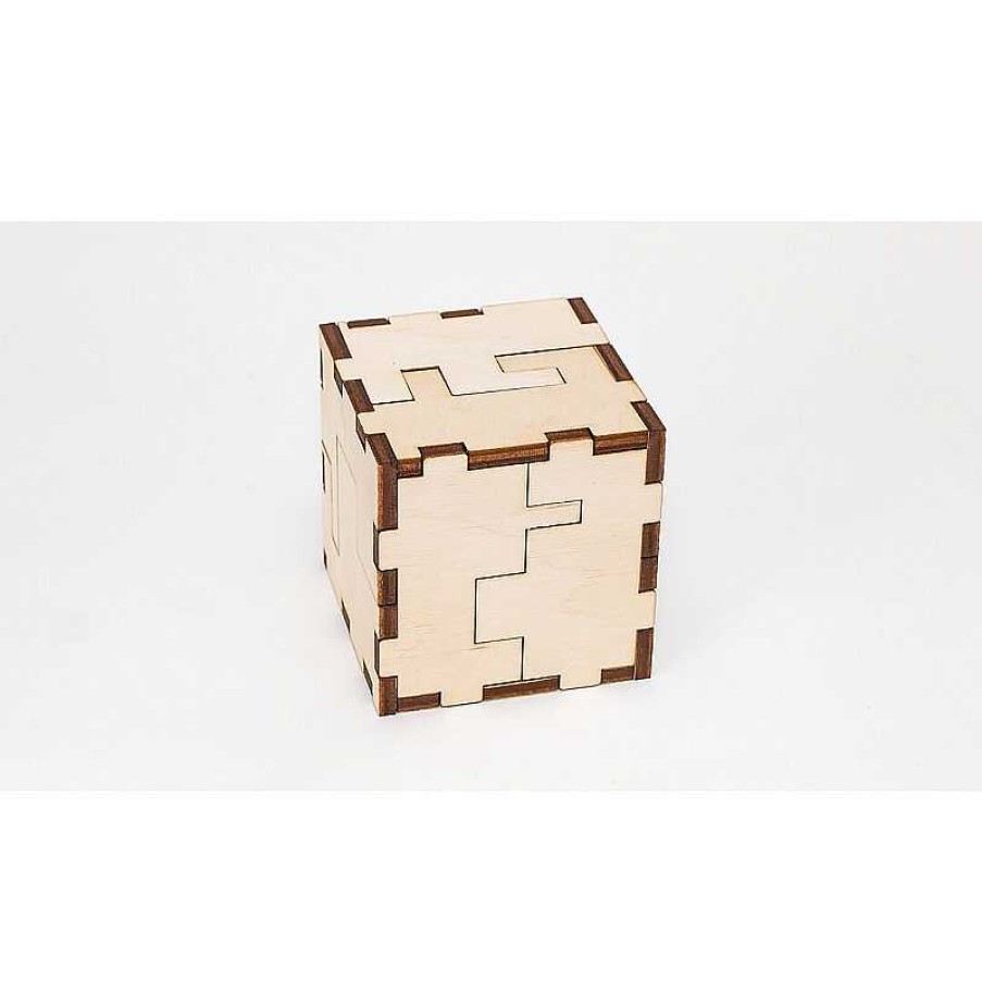 Eco Wood Art Eco Wood Art Cubo 3D