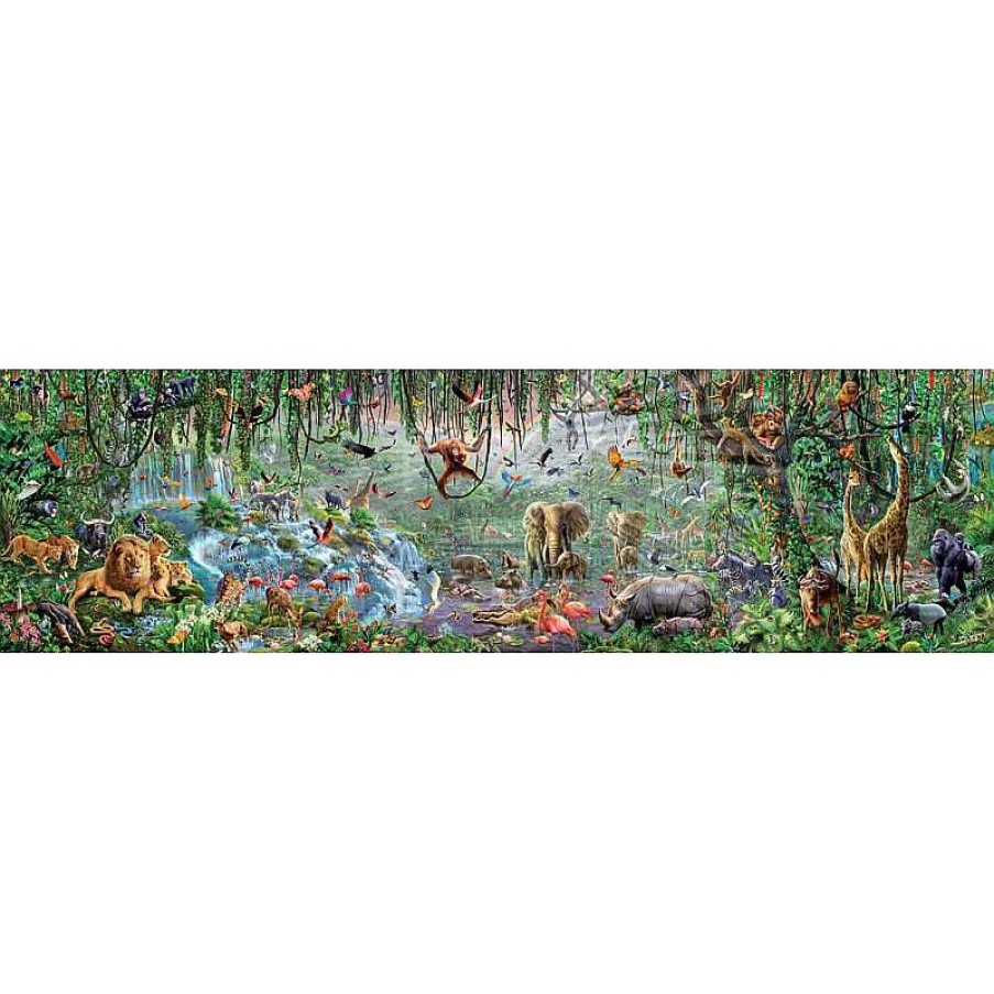 Puzzles Educa Puzzle Educa La Vida Salvaje De La Jungla De 33600 Piezas