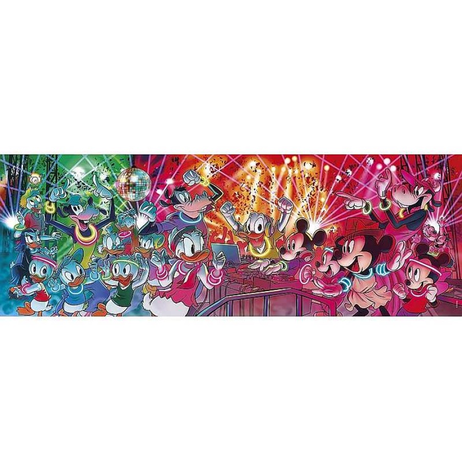 Clementoni Puzzle Clementoni Panorama Discoteca Disney De 1000 Piezas