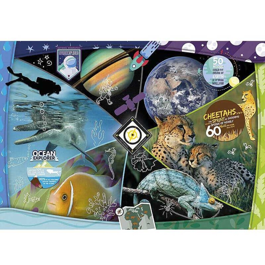 Clementoni Puzzle Clementoni National Geographic Kids De 104 Piezas