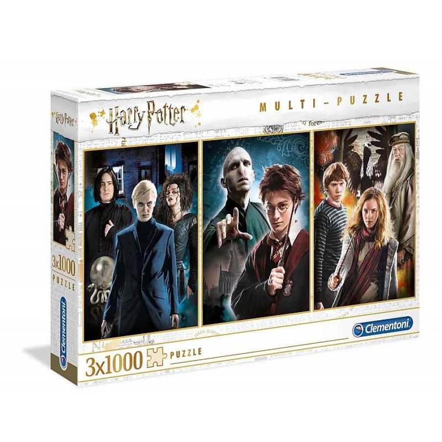 Clementoni Puzzle Clementoni Harry Potter 3 X 1000 Piezas