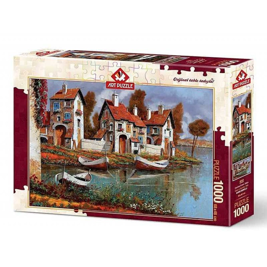 Art Puzzle Art Puzzle Casa En Cerchio, Italia De 1000 Piezas