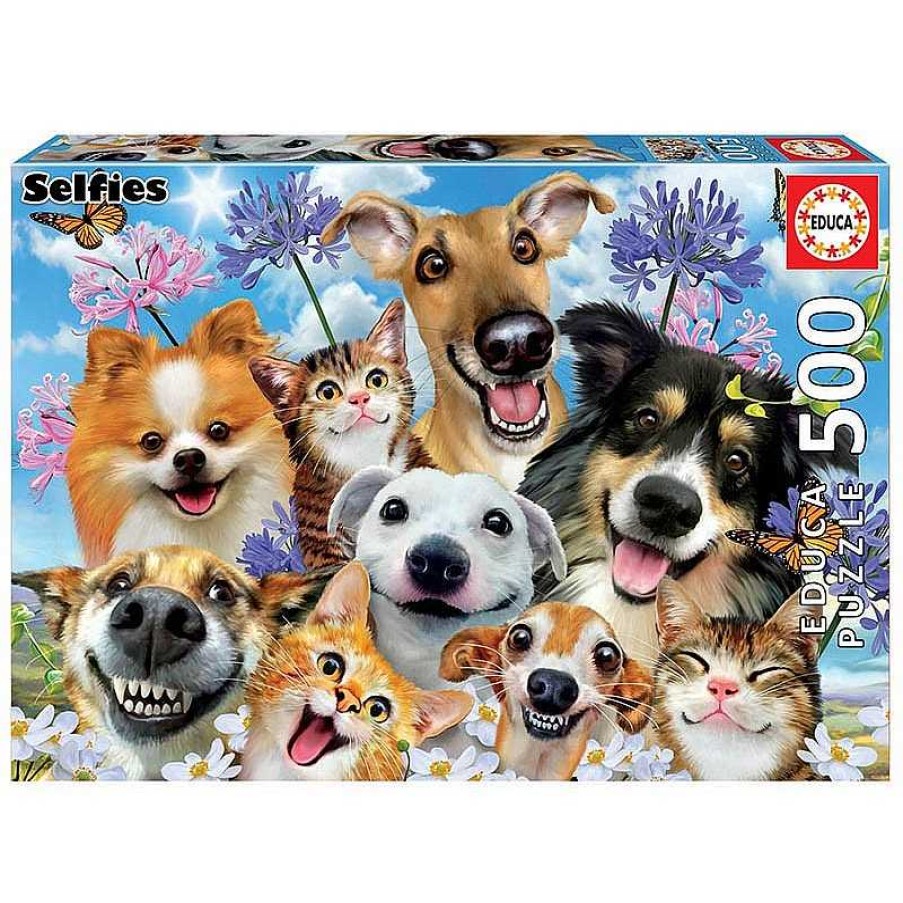 Puzzles Educa Puzzle Educa Selfie Divertido De 500 Piezas