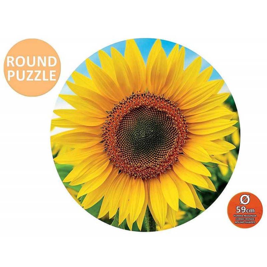 Puzzles Educa Puzzle Educa Redondo Girasol De 800 Piezas