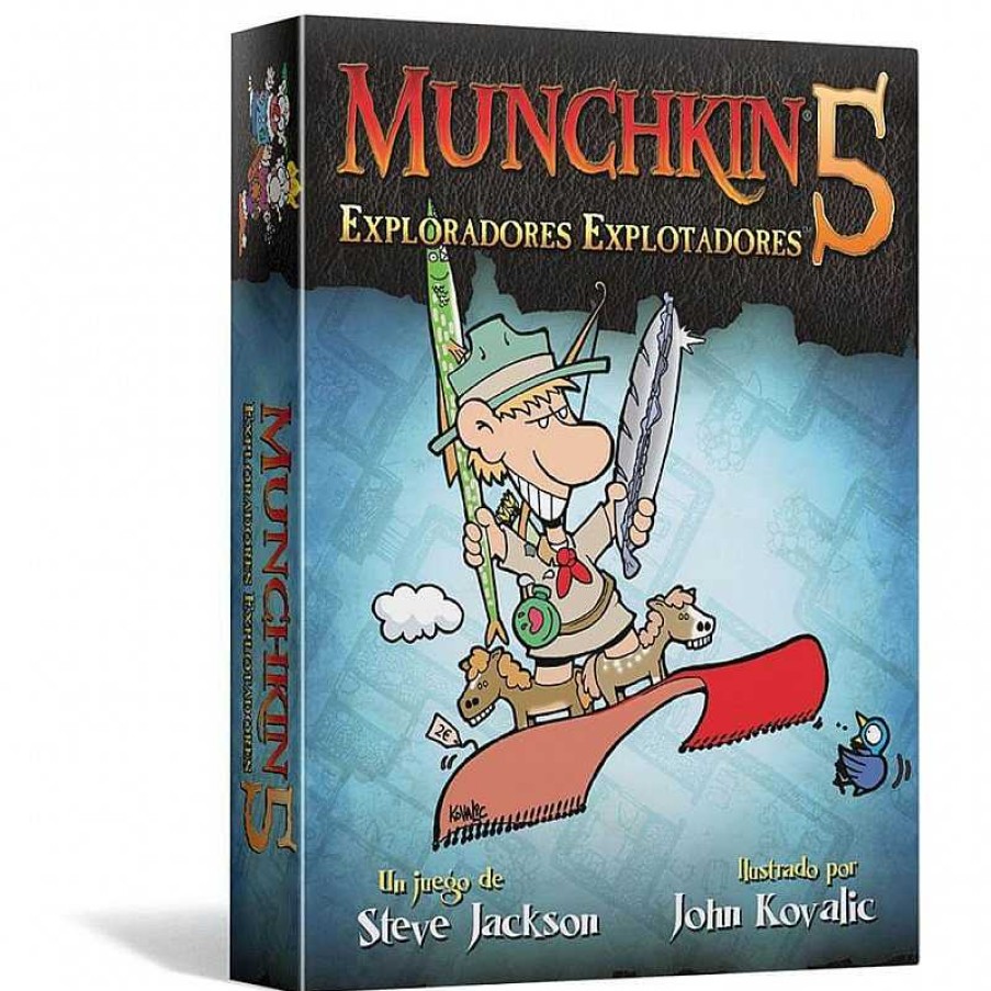 Edge Entertainment Munchkin 5: Exploradores Explotadores