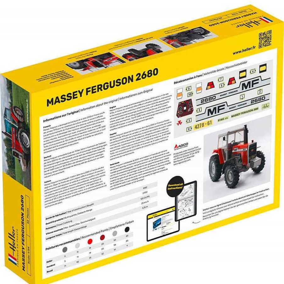 Heller Massey Ferguson 2680 - Maquetas Agr Cola - Heller