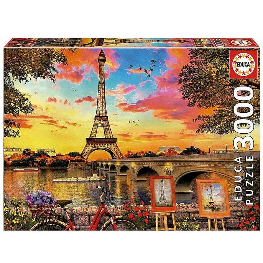 Puzzles Educa Puzzle Educa Puesta De Sol En Par S De 3000 Piezas