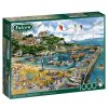 Falcon Puzzle Falcon Puerto De Newquay De 1000 Piezas