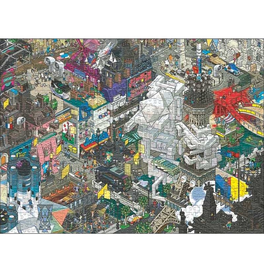 Heye Puzzle Heye B Squeda De Par S De 1000 Piezas