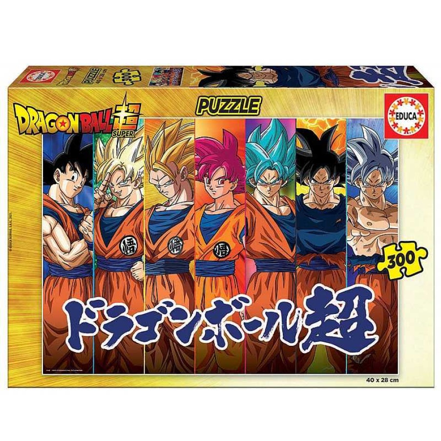 Puzzles Educa Puzzle Educa Transformaciones De Goku De 300 Piezas