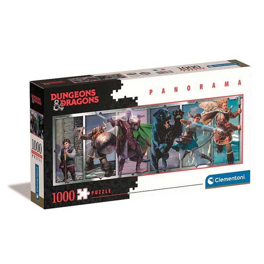 Clementoni Puzzle Clementoni Panorama Dungeons And Dragons 1000 Piezas