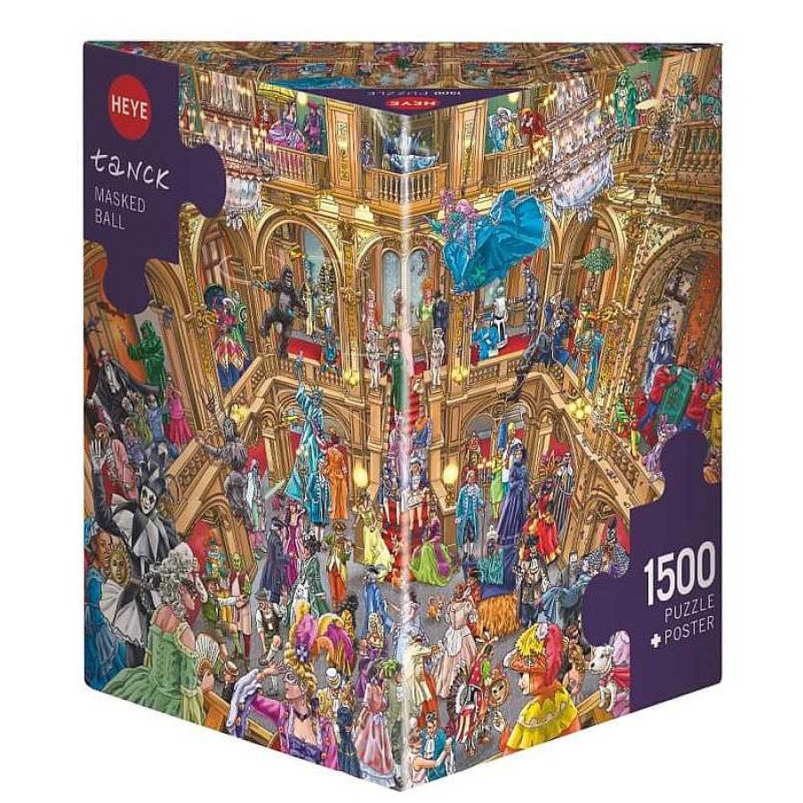 Heye Puzzle Heye Baile De M Scaras De 1500 Piezas