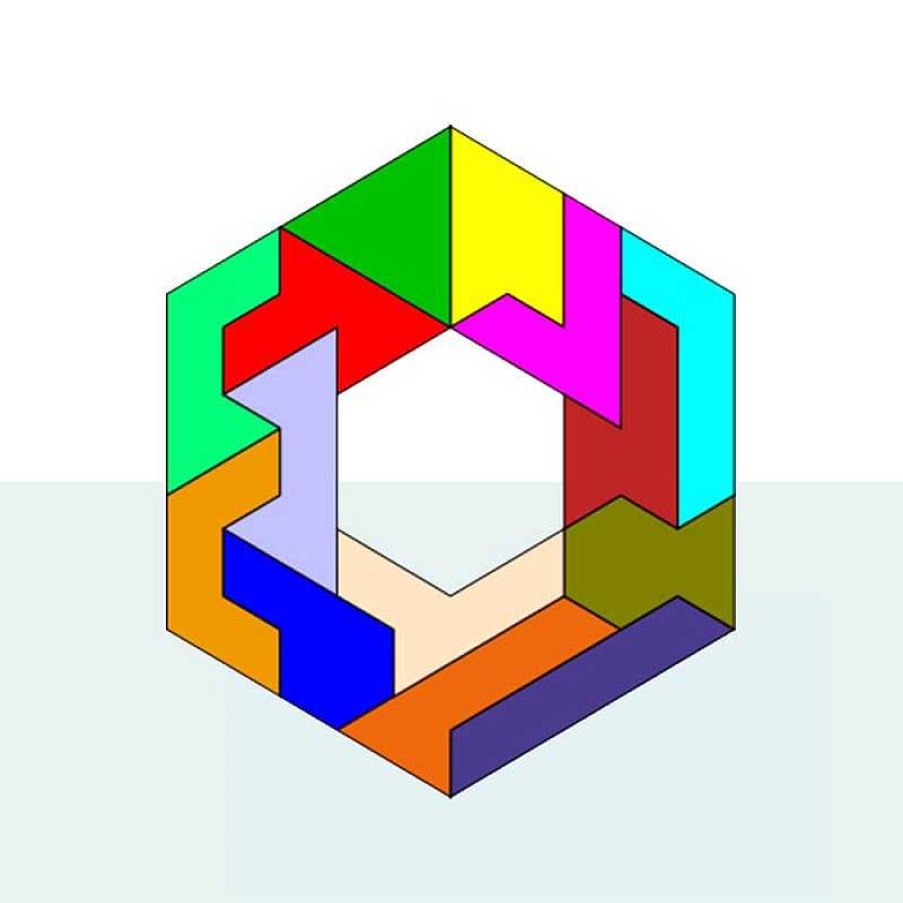 Kubekings Trihalfhex - Puzzle De Ingenio