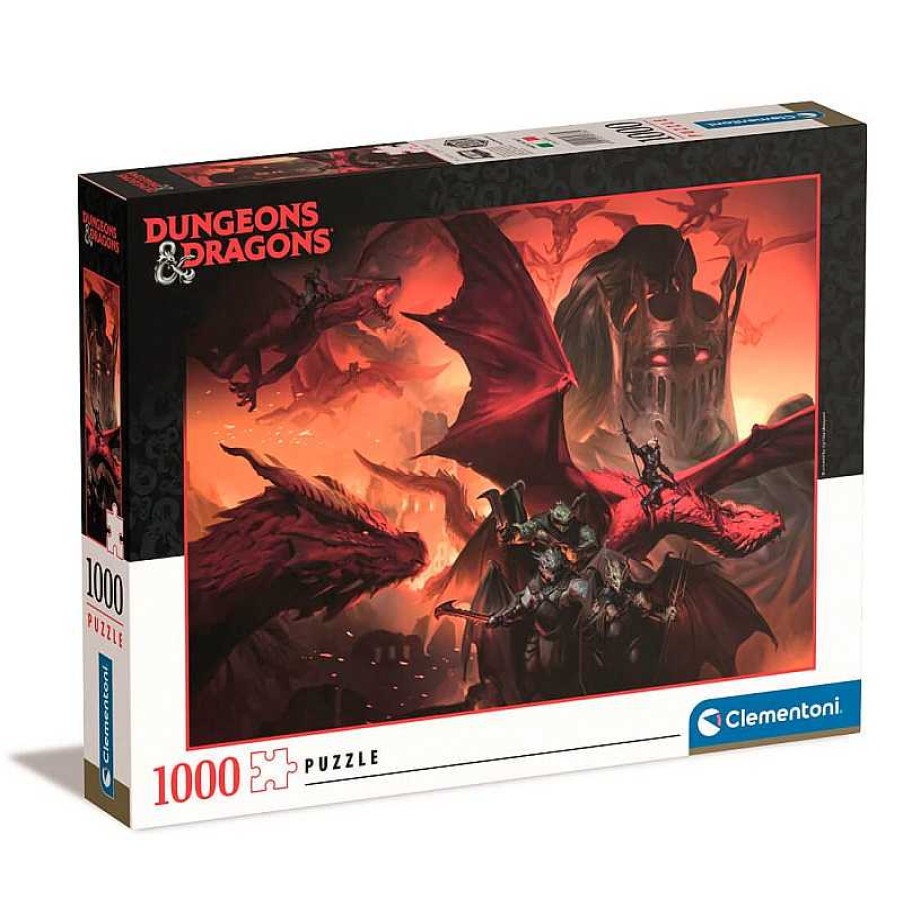 Clementoni Puzzle Clementoni Dungeons And Dragons De 1000 Piezas