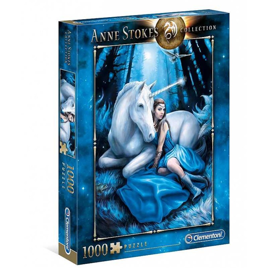 Clementoni Puzzle Clementoni Luna Azul De 1000 Piezas