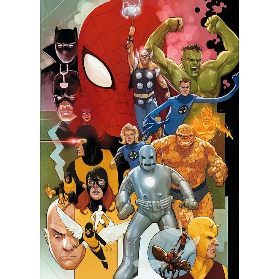 Clementoni Puzzle Clementoni Marvel A Os 80 De 1000 Piezas