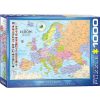 Eurographics Puzzle Eurographics Mapa De Europa De 1000 Piezas