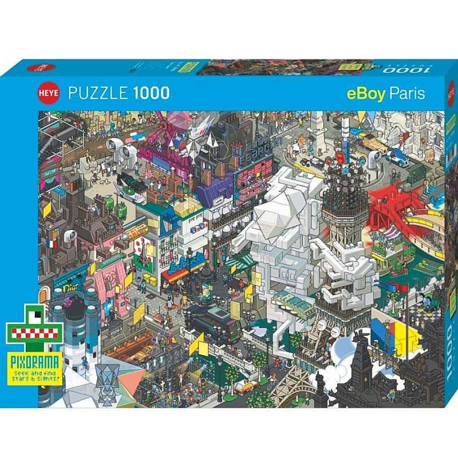 Heye Puzzle Heye B Squeda De Par S De 1000 Piezas