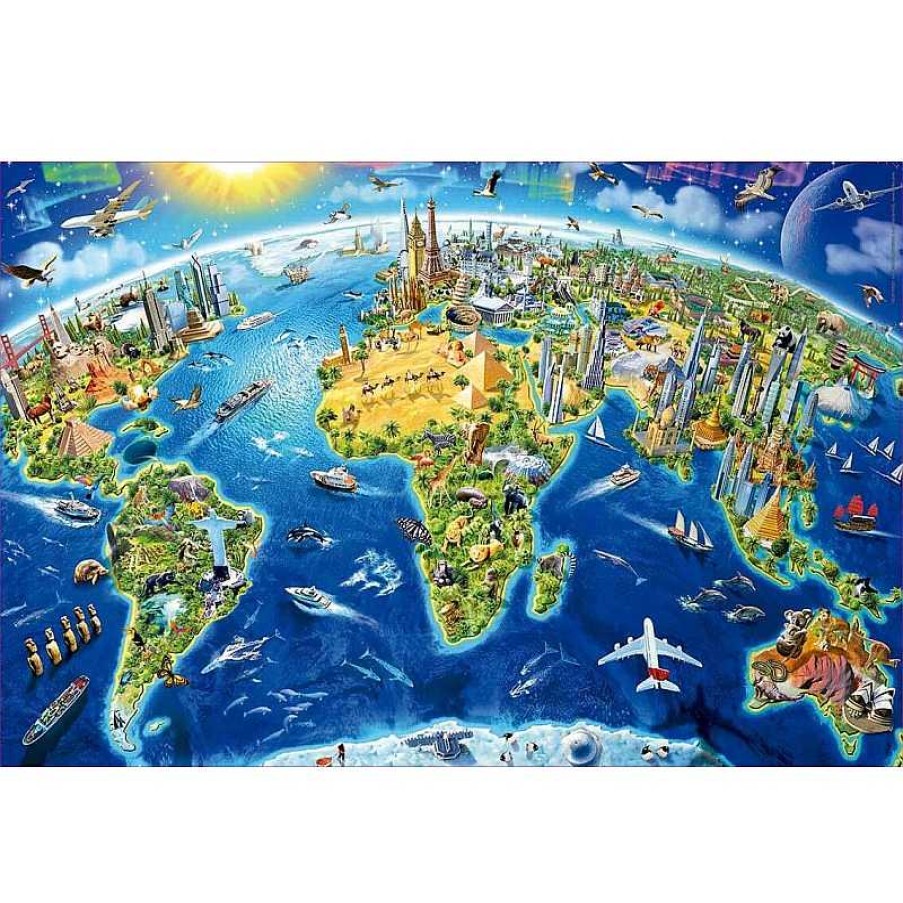 Puzzles Educa Puzzle Educa S Mbolos Del Mundo (Piezas Miniaturas) 1000 Piezas