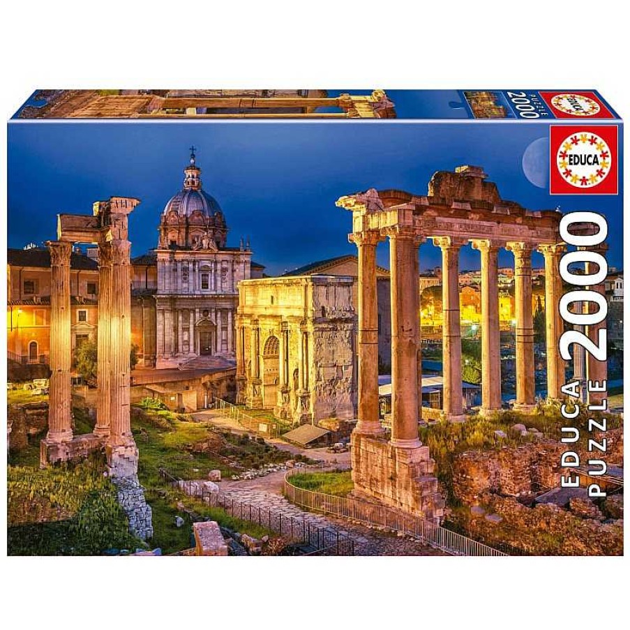 Puzzles Educa Puzzle Educa Foro Romano De 2000 Piezas