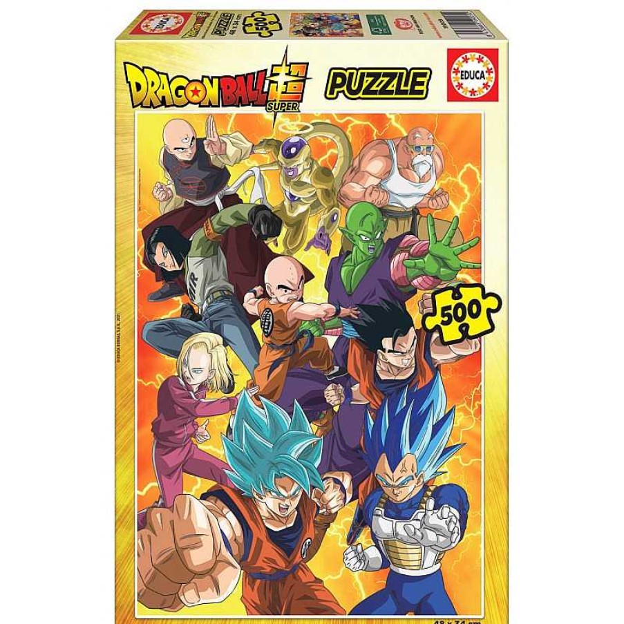 Puzzles Educa Puzzle Educa Dragon Ball Super Saiyan Blue Kaio-Ken De 500 Piezas