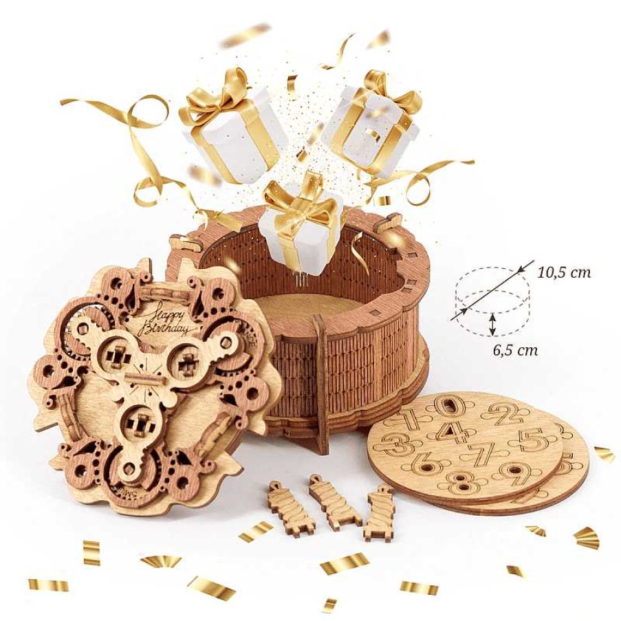 iDventure Cluebox - Birthday Cake Gift Puzzle Box