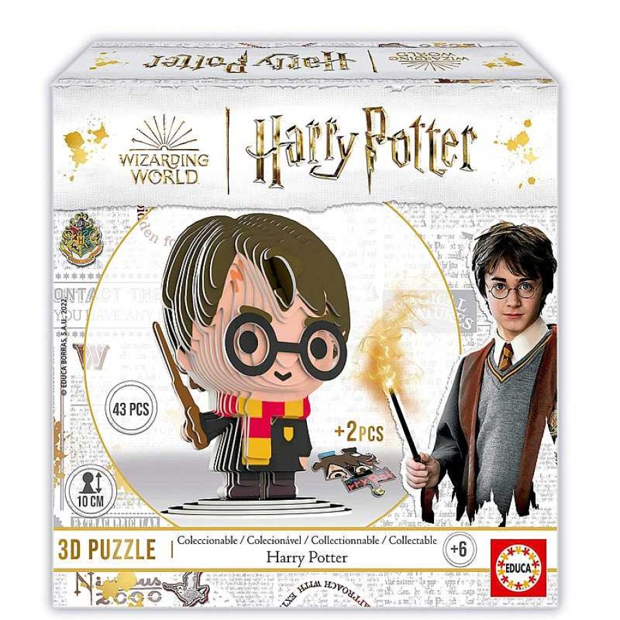 Puzzles Educa Puzzle 3D Educa Figura Harry Potter De 43 Piezas