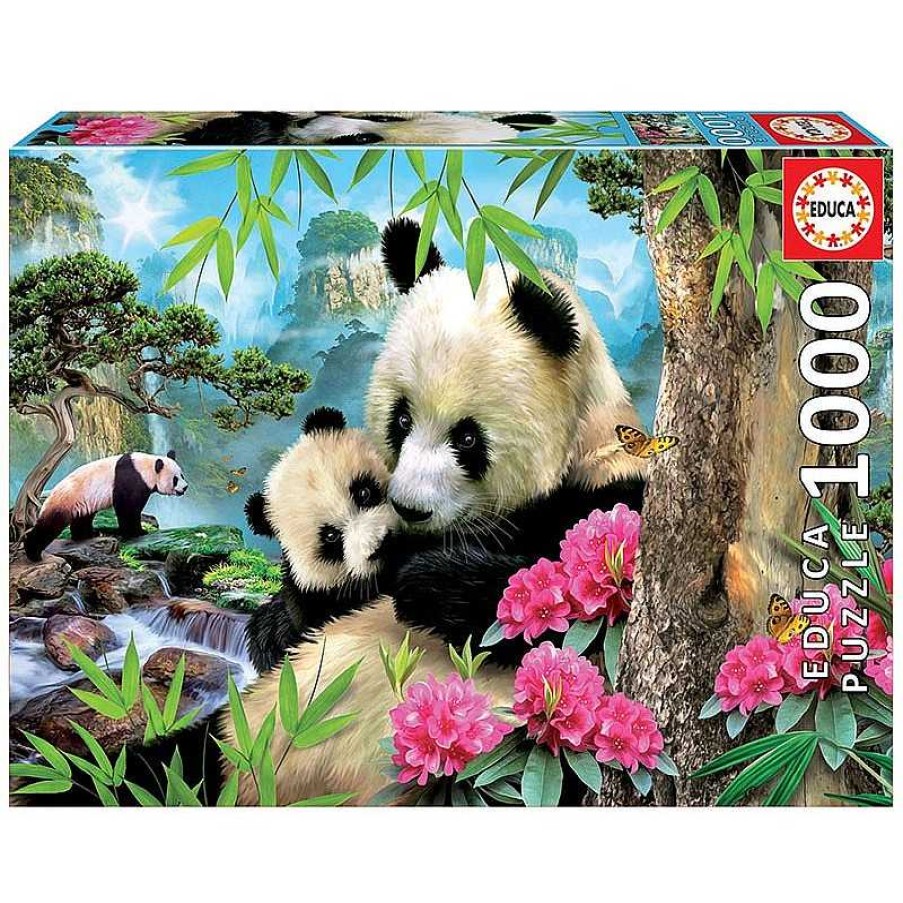 Puzzles Educa Puzzle Educa Osos Panda De 1000 Piezas