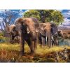 Ravensburger Puzzle Ravensburger Familia De Elefantes 500 Piezas