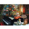 Puzzles Trefl Puzzle Trefl Bodeg N Con Piano Viol N Y Flores De 2000 Piezas