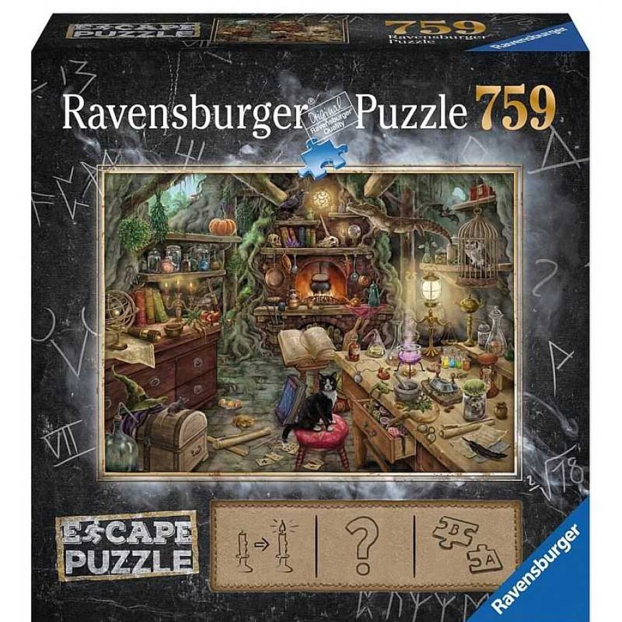 Ravensburger Puzzle Escape Ravensburger La Cocina De La Bruja De 759 Piezas