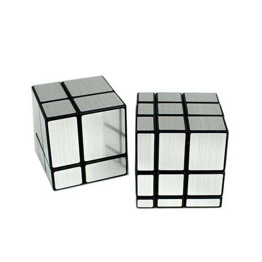 Shengshou Pack Mirror Cube 2X2 + 3X3 Plata