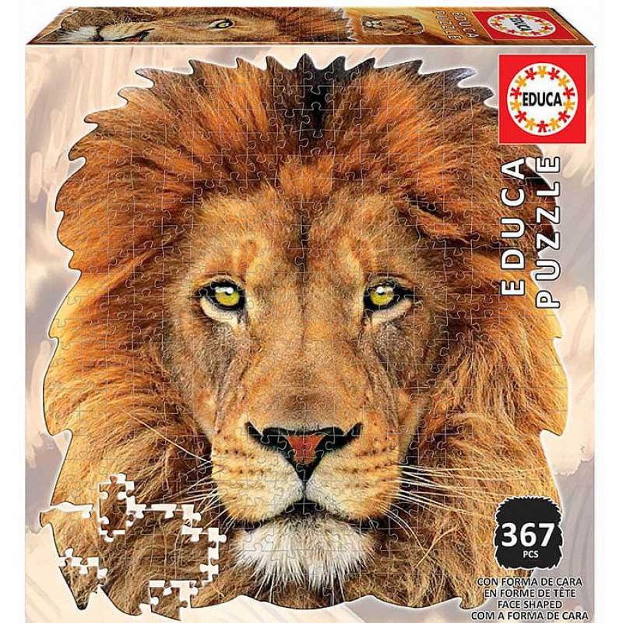 Puzzles Educa Puzzle Educa Silueta Le N De 367 Piezas