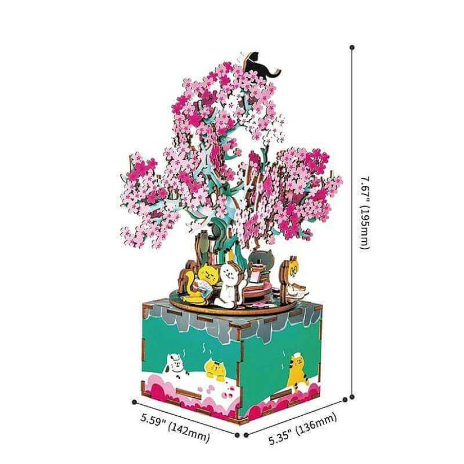 Robotime Robotime Arbol De Flor De Cereza Diy