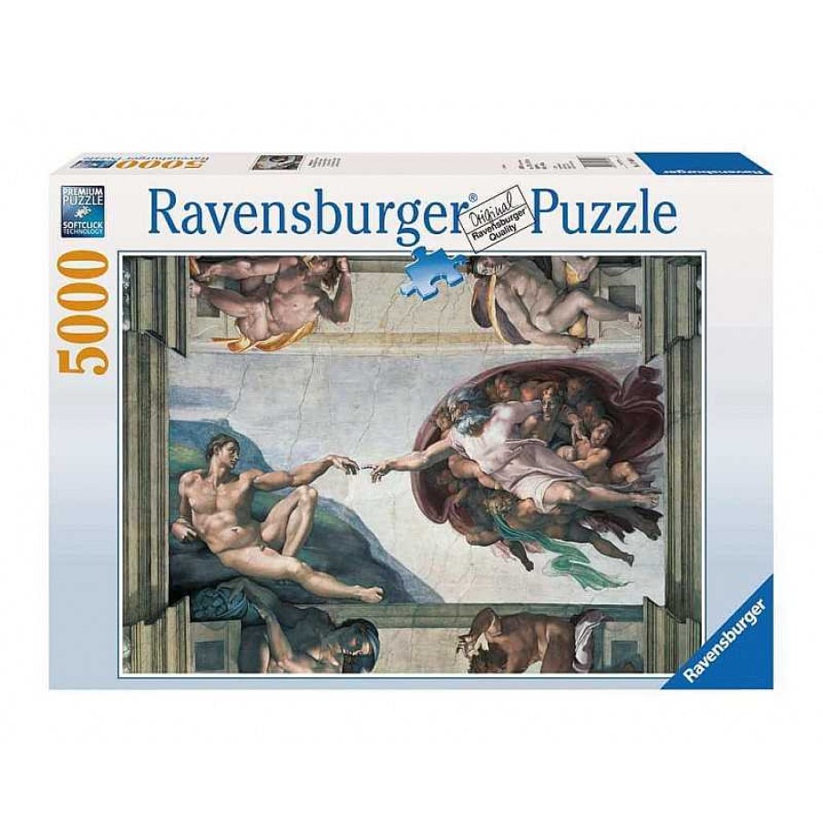 Ravensburger Puzzle Ravensburger La Creaci N De Adan De 5000 Piezas