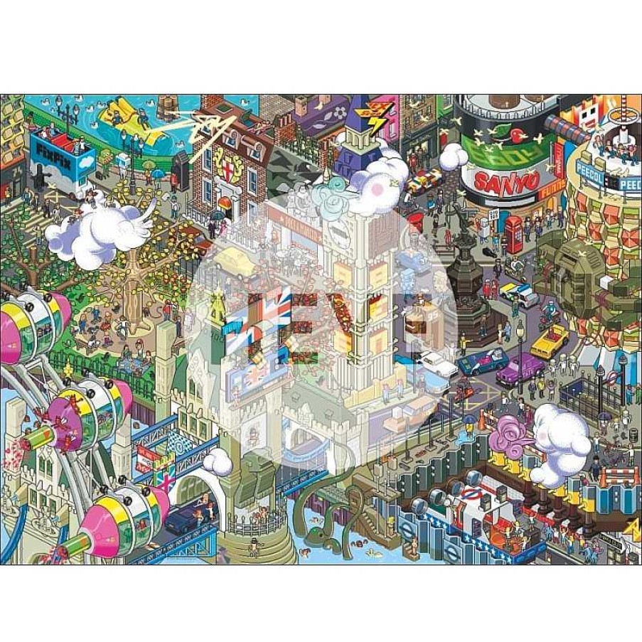 Heye Puzzle Heye B Squeda En Londres De 1000 Piezas