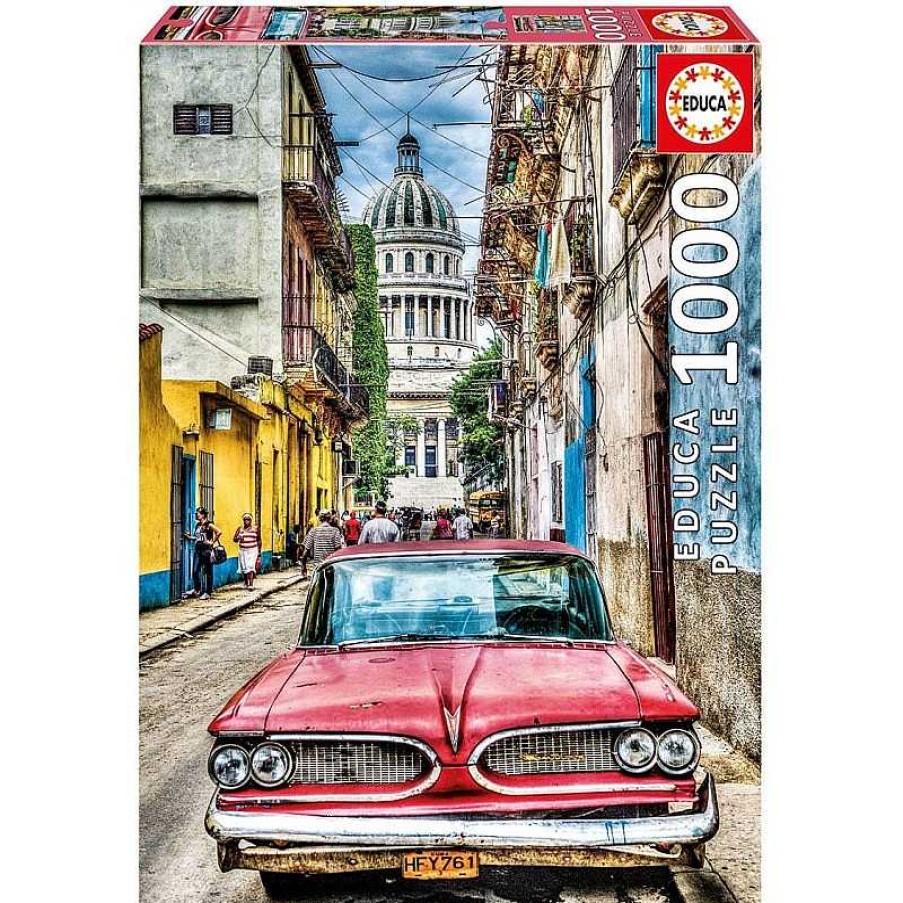 Puzzles Educa Puzzles Educa Coche En La Habana 1000 Piezas