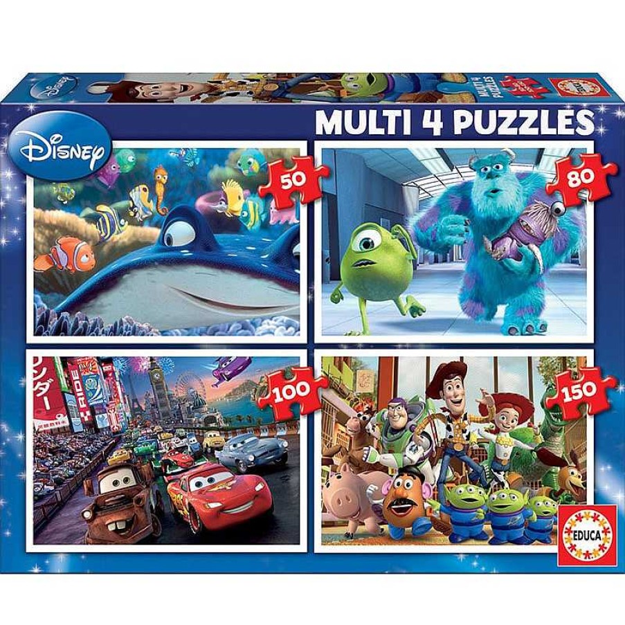 Puzzles Educa Puzzle Educa Disney Pixar Multi Progresivo 50+80+100+150