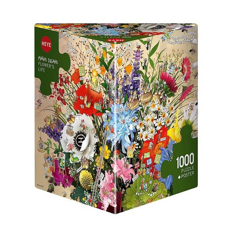 Heye Puzzle Heye Flores Con Vida De 1000 Piezas