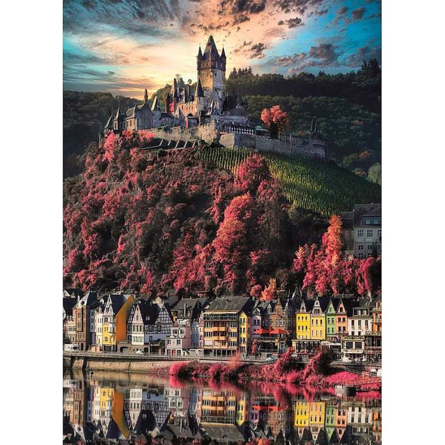 Clementoni Puzzle Clementoni Castillo Zamek Cochem De 1000 Piezas