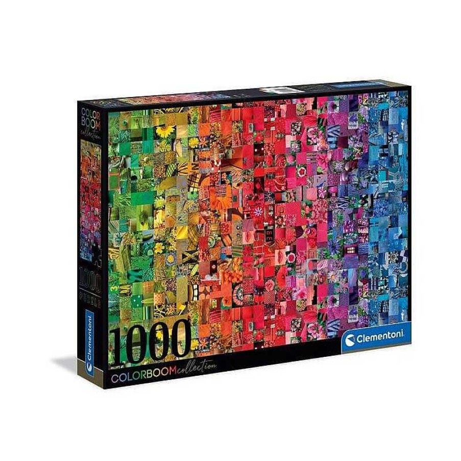 Clementoni Puzzle Clementoni Collage Colorboom De 1000 Piezas