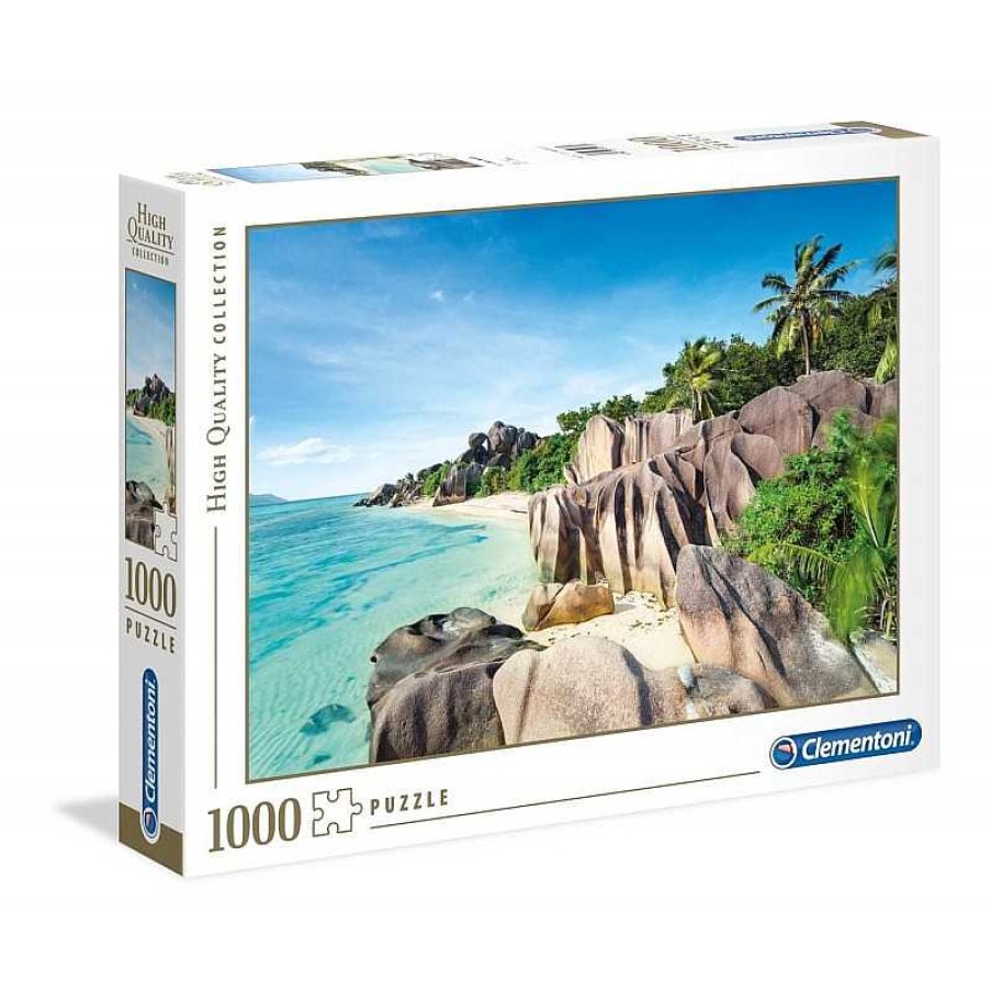 Clementoni Puzzle Clementoni Playa Paraiso De 1000 Piezas