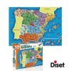 Diset Puzzle Diset Provincias De Espa A 137 Piezas